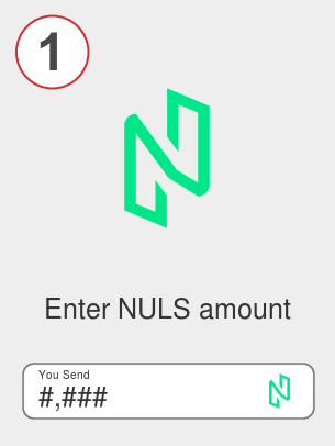 Exchange nuls to xrp - Step 1
