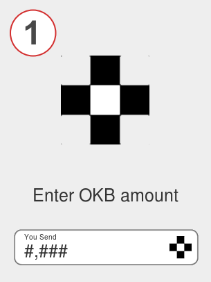 Exchange okb to bnb - Step 1