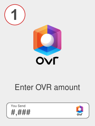 Exchange ovr to avax - Step 1