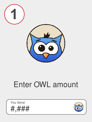Exchange owl to btc - Step 1