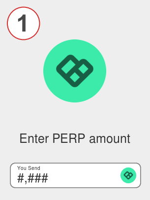 Exchange perp to avax - Step 1