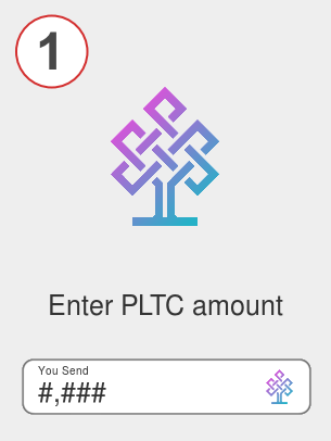 Exchange pltc to lunc - Step 1