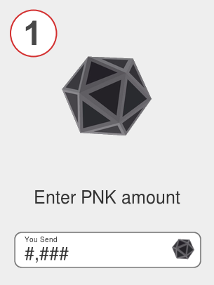 Exchange pnk to eth - Step 1