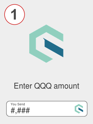 Exchange qqq to avax - Step 1