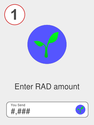 Exchange rad to ada - Step 1