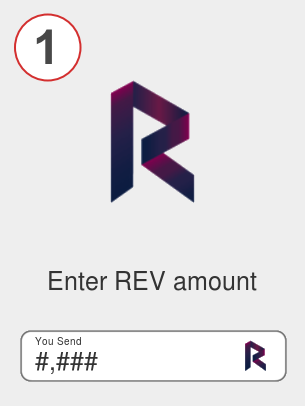 Exchange rev to ada - Step 1