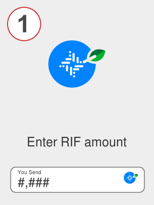 Exchange rif to sol - Step 1