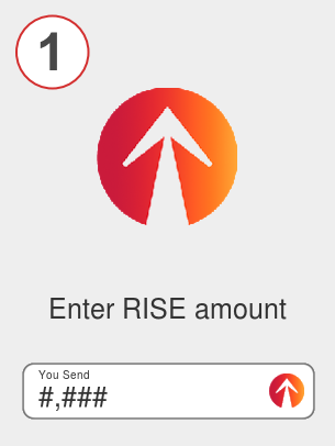 Exchange rise to busd - Step 1
