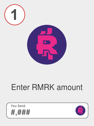 Exchange rmrk to xrp - Step 1