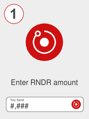 Exchange rndr to lunc - Step 1