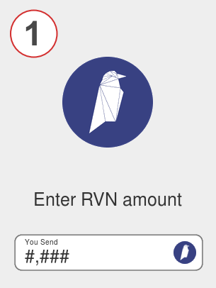 Exchange rvn to eth - Step 1