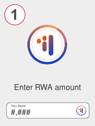Exchange rwa to avax - Step 1