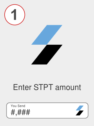 Exchange stpt to ada - Step 1