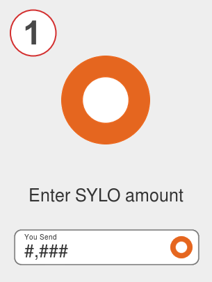 Exchange sylo to bnb - Step 1