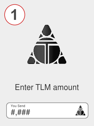 Exchange tlm to eth - Step 1