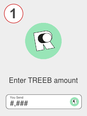 Exchange treeb to xrp - Step 1