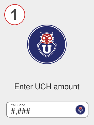 Exchange uch to btc - Step 1
