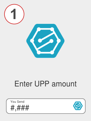 Exchange upp to xrp - Step 1