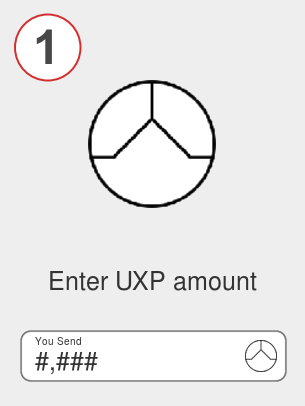 Exchange uxp to btc - Step 1