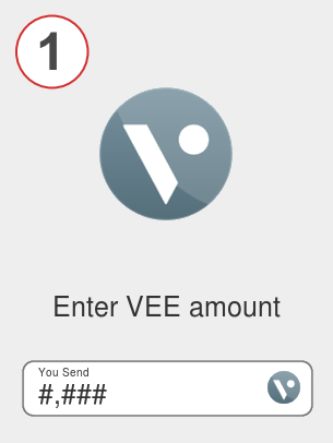 Exchange vee to eth - Step 1