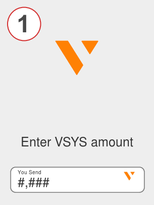 Exchange vsys to lunc - Step 1