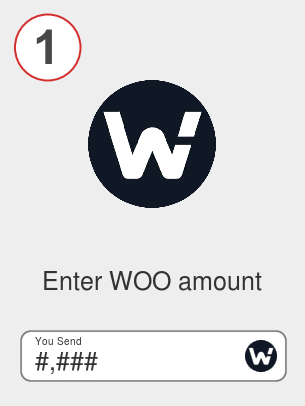 Exchange woo to link - Step 1