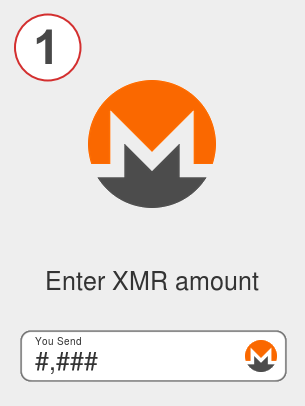 Exchange xmr to busd - Step 1