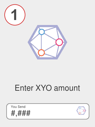 Exchange xyo to lunc - Step 1