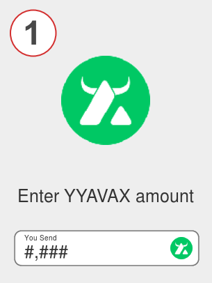 Exchange yyavax to btc - Step 1