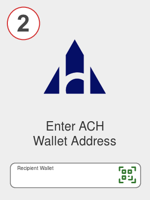 Exchange ada to ach - Step 2
