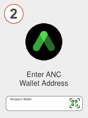 Exchange ada to anc - Step 2