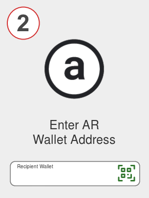 Exchange ada to ar - Step 2