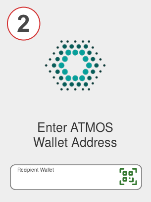 Exchange ada to atmos - Step 2