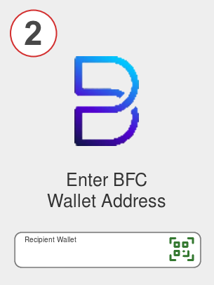 Exchange ada to bfc - Step 2