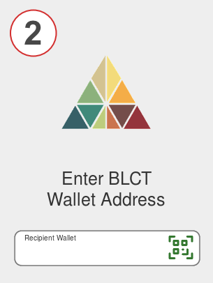 Exchange ada to blct - Step 2