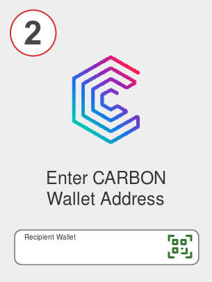 Exchange ada to carbon - Step 2