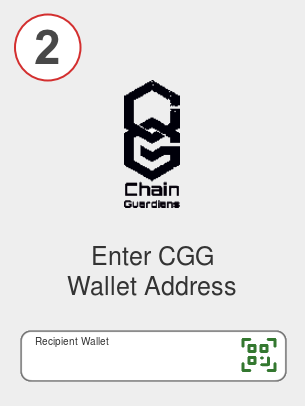Exchange ada to cgg - Step 2
