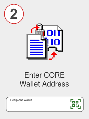 Exchange ada to core - Step 2