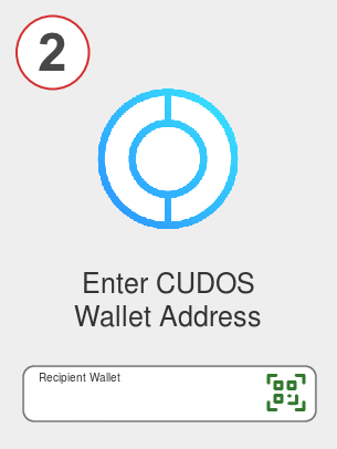 Exchange ada to cudos - Step 2