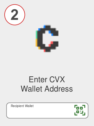 Exchange ada to cvx - Step 2