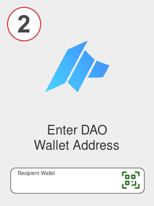 Exchange ada to dao - Step 2