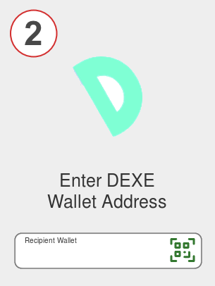 Exchange ada to dexe - Step 2