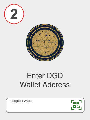 Exchange ada to dgd - Step 2