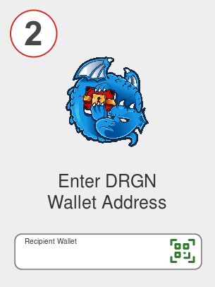 Exchange ada to drgn - Step 2