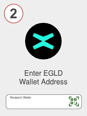Exchange ada to egld - Step 2