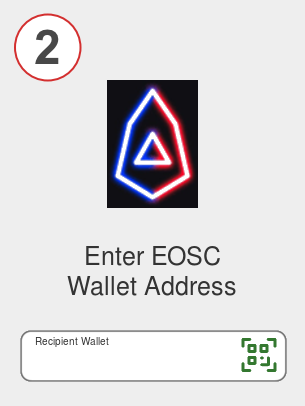 Exchange ada to eosc - Step 2