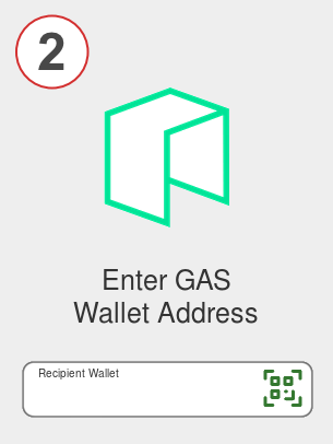 Exchange ada to gas - Step 2