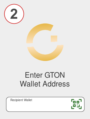 Exchange ada to gton - Step 2
