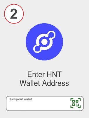 Exchange ada to hnt - Step 2