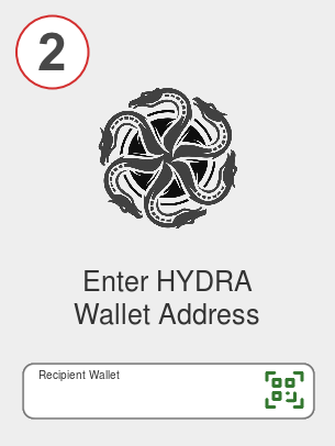 Exchange ada to hydra - Step 2